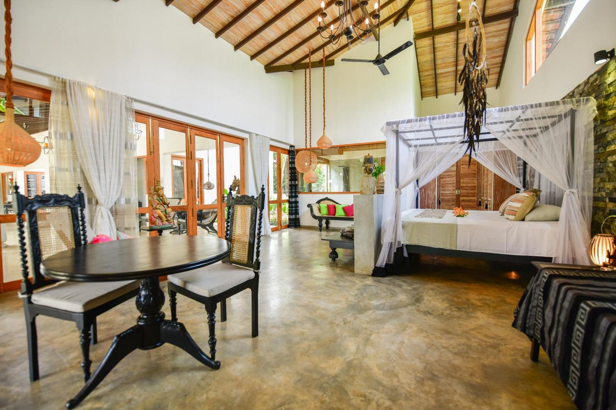 Tropical House - Jungleside Villa Hikkaduwa Habitación foto