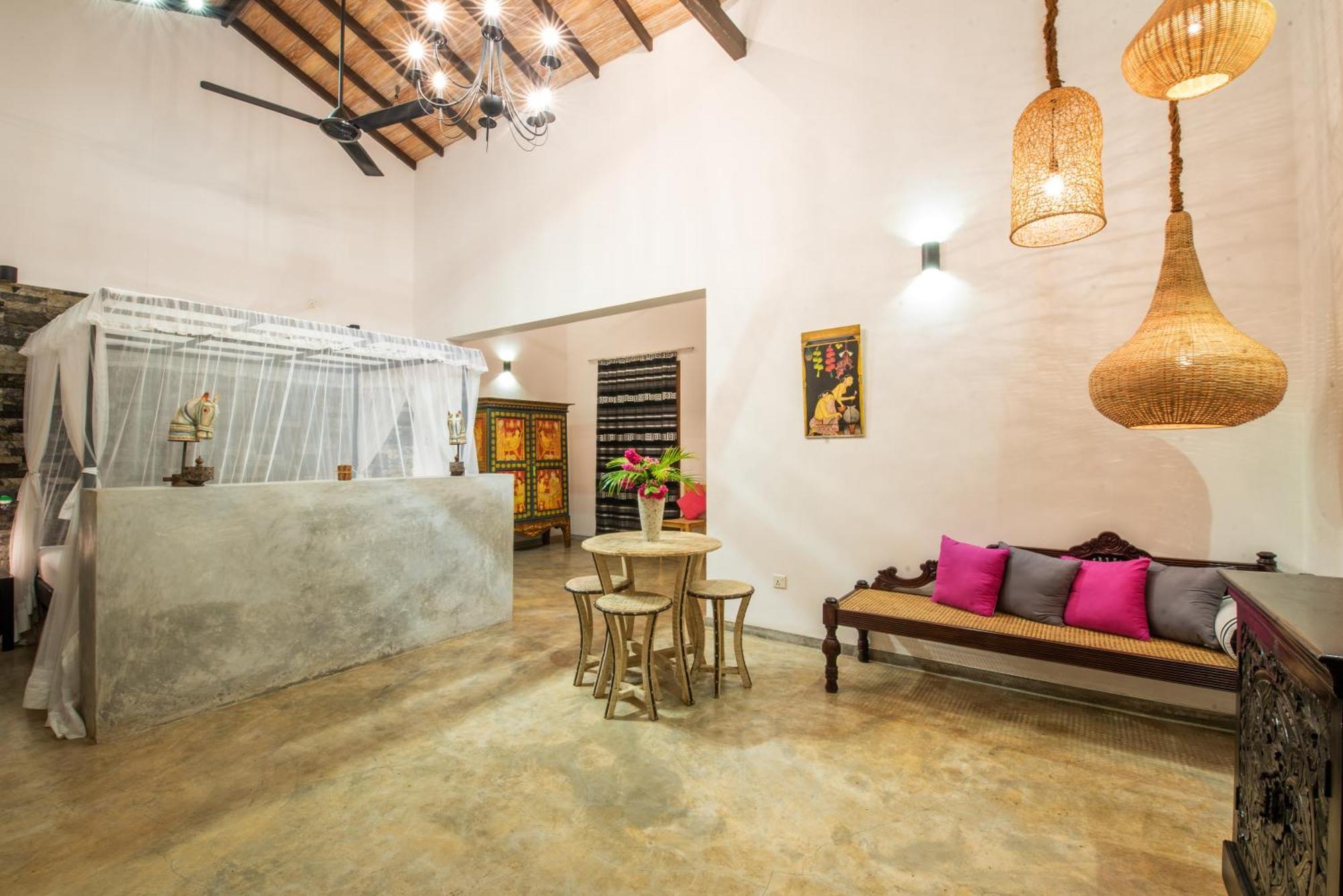 Tropical House - Jungleside Villa Hikkaduwa Habitación foto