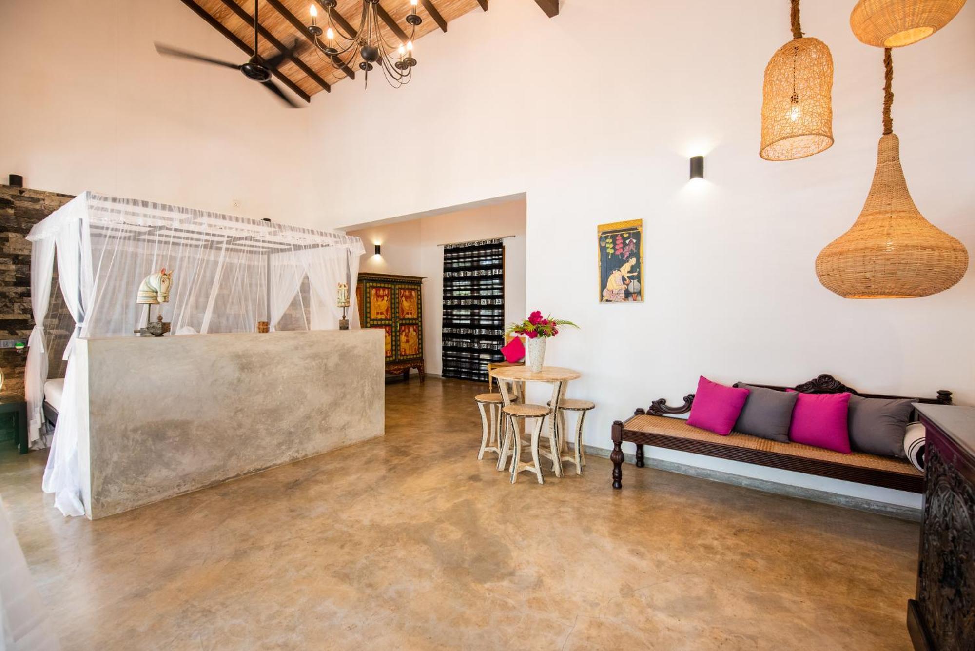 Tropical House - Jungleside Villa Hikkaduwa Habitación foto