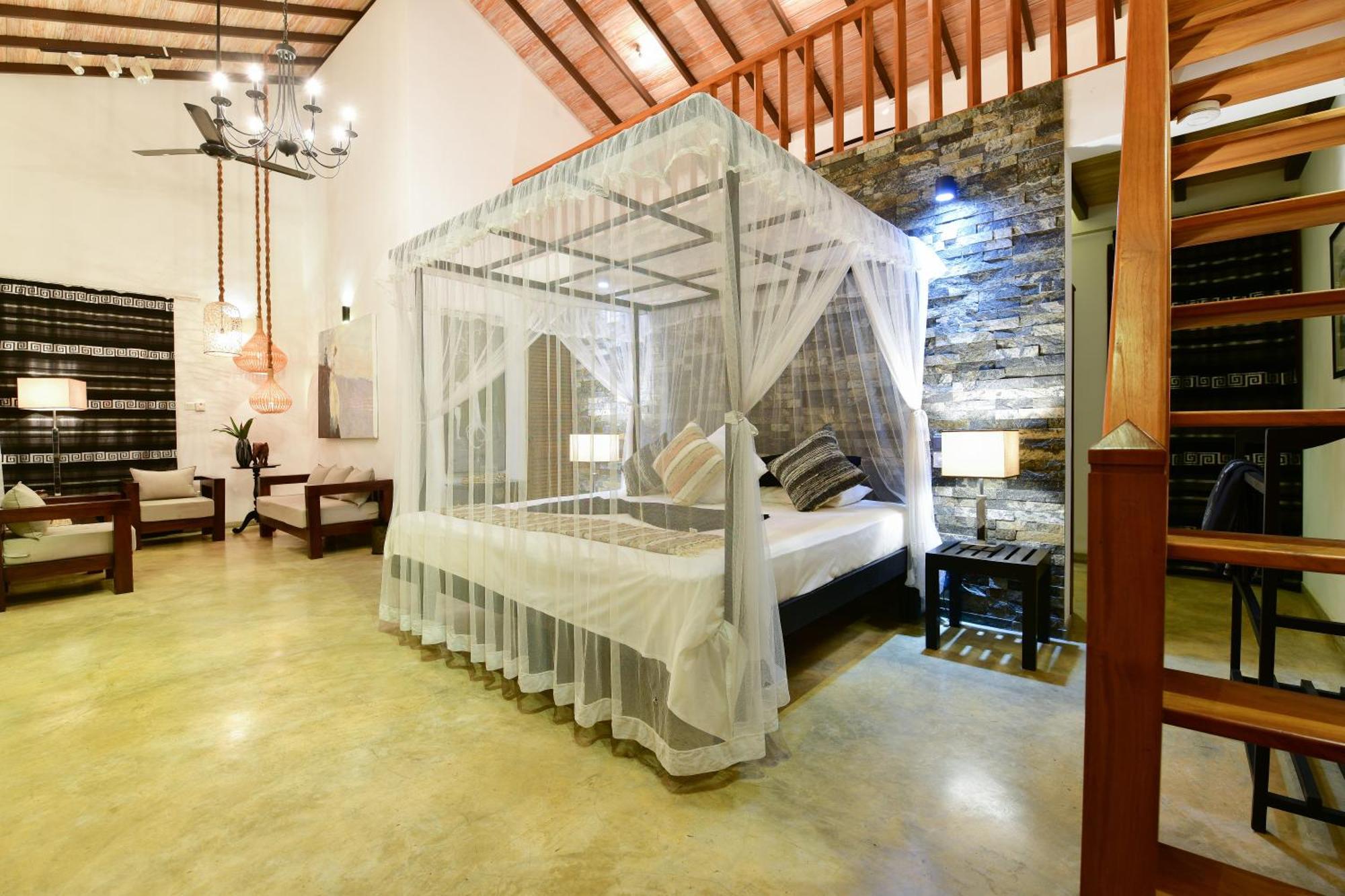 Tropical House - Jungleside Villa Hikkaduwa Habitación foto