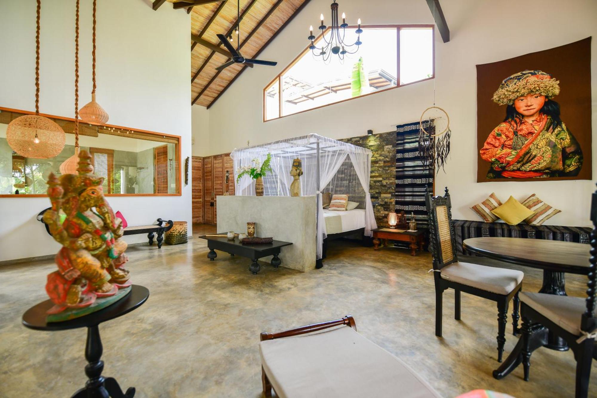 Tropical House - Jungleside Villa Hikkaduwa Habitación foto