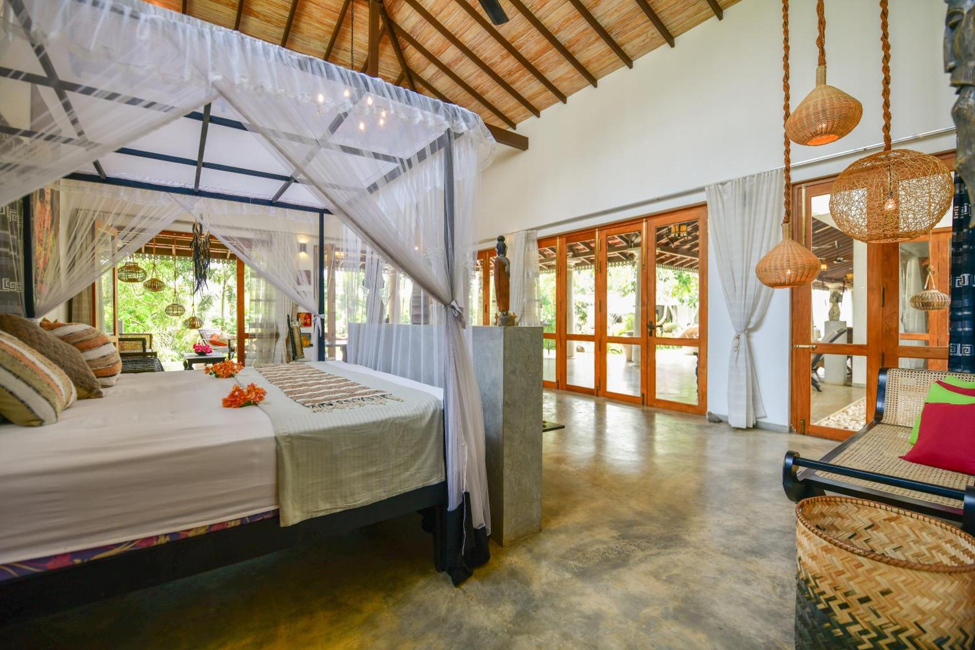 Tropical House - Jungleside Villa Hikkaduwa Habitación foto